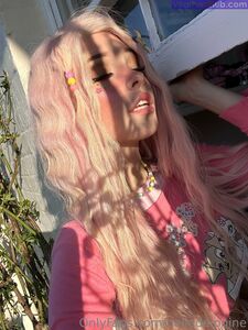 Belle Delphine Cute In Pink Onlyfans Latest Nudes Leaked Photos