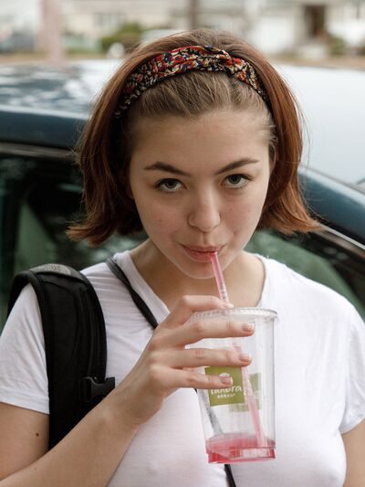 Aria Sky Tits on Display